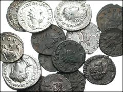 ROMAN. Imperial. Lot of fifteen Third Century Antoniniani. Gordian III / Pax // Trajan Decius / Dacia. Both ex Stack’s (December 7, 1989), lot 3365 // Philip II, as Caesar / Prince. Ex Coin Galleries 