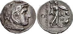 Greek PTOLEMAIC KINGS of EGYPT. Ptolemy I Soter. As satrap, 323-305/4 BC, or king, 305/4-282 BC. AR Tetradrachm (29.5mm, 15.00 g, 12h). Ptolemaic standard. In the name of Alexander III of Macedon. Ale