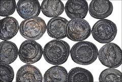 Large Lots ROMAN. Imperial. Lot of forty-two (42) AR Siliquae of Julian II and Valens. Includes: Julian II (35) // Valens (7). Various types and mints. Deeply toned. VF to EF. LOT SOLD AS IS, NO RETUR