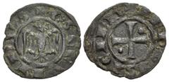 The Richard A. Jourdan Collection – World ITALY, Sicilia (Regno). Corradino di Svevia. 1254-1258/1268. BI Denier (15.5mm, 0.72 g, 8h). Brindisi mint. + • C • SЄCVNDVS, eagle facing, head right, with w