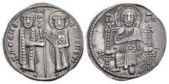 The Richard A. Jourdan Collection – World ITALY, Venezia (Venice). Reniero Zeno. 1253-1268. AR Grosso (21.5mm, 2.16 g, 6h). • RA • GЄNO • to left; DVX down center; • S • M • VЄNЄTI • to right, Doge an