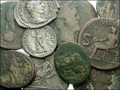 MIXED. Lot of miscellaneous Greek and Roman Æ. Includes: Calabria. Brundisium. Circa 200-89 BC. Æ 22mm. Laureate head of Poseidon right / Taras on dolphin left // Egypt. Alexandria. Antoninus Pius. Æ 