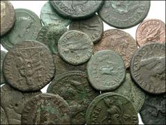 ROMAN. Provincial. Æ of Thrace. Includes: AUGUSTA TRAJANA. Caracalla // ANCHIALUS. Commodus // Septimius Severus // Caracalla (2) // Maximinus I // Gordian III // DEULTUM. Julia Mamaea // Severus Alex