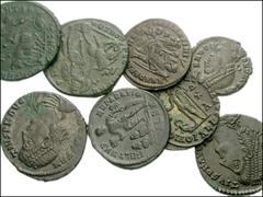 ROMAN. Imperial. Æ from Constantine I through Valentinian I. Includes: CONSTANTINE I. Æ Follis. Victory seated left // LICINIUS I. Æ Follis. Jupiter standing left, holding Victory // CONSTANTIUS II. Æ