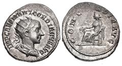 The McAlee Collection – Gordian III to Philip II Gordian III. AD 238-244. AR Antoninianus (22mm, 5.51 g, 12h). Antioch mint. 1st series, AD 238-239. IMP CAES M ANT GORDIANVS AVG, radiate, draped, and 
