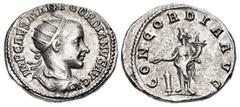 The McAlee Collection – Gordian III to Philip II Gordian III. AD 238-244. AR Antoninianus (22mm, 4.93 g, 5h). Antioch mint. 1st series, AD 238-239. IMP CAES M ANT GORDIANVS AVG, radiate, draped, and c