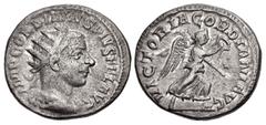 The McAlee Collection – Gordian III to Philip II Gordian III. AD 238-244. AR Antoninianus (22mm, 5.69 g, 12h). Antioch mint. 2nd series, 2nd issue, AD 242-244. IMP GORDIANVS PIVS FEL AVG, radiate and 