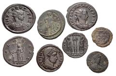 Large Lots ROMAN. Imperial. Lot of nineteen (19) Antoniniani and later bronze issues. Includes: Tacitus (2) // Carus (2) // Licinius (2) // Constantine I (2) // Crispus (2) // Constantine II (4) // Co