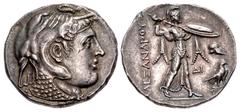 Greek PTOLEMAIC KINGS of EGYPT. Ptolemy I Soter. As satrap, 323-305/4 BC or king, 305/4-282 BC. AR Tetradrachm (28.5mm, 15.75 g, 12h). Ptolemaic standard. In the name of Alexander III of Macedon. Alex