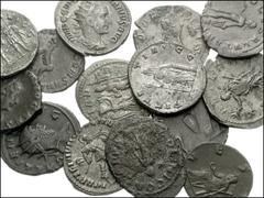 ROMAN. Imperial. Antoniniani from Trebonianus Gallus through Quietus. Includes: Trebonianus Gallus (3) // Volusian (2) // Valerian I // Gallienus (3) // Valerian II (2) // Divus Valerian II // Salonin