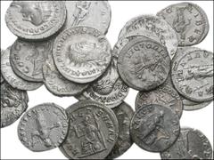 ROMAN. Imperial. AR from Trajan through Otacilia Severa. Includes: denarii: Trajan (3) // Hadrian // Antoninus Pius // Diva Faustina Senior // Septimius Severus (2) // Elagabalus (3) // Severus Alexan