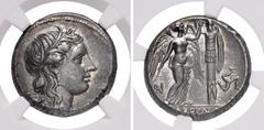 Greek SICILY, Syracuse. Agathokles. 317-289 BC. AR Tetradrachm (23mm, 16.91 g, 4h). Struck circa 310-306/5 BC. Head of Kore right, wearing wreath of grain ears, single-pendant earring, and pearl neckl