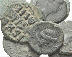 MIXED. Roman Provincial to Byzantine. Miscellaneous Æ. Includes: ROMAN PROVINCIAL: Macedon, Amphipolis. Augustus // Koinon of Thessaly. Julia Domna // Uncertain. Hadrian // ROMAN IMPERIAL: Marcus Aure