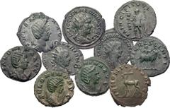 Roman Imperial Collection of 69 antoniniani of Salonina, Valerian II, and Saloninus. AD 253-268. . Colonia Agrippinensis (Cologne), Mediolanum (Milan), Rome, Siscia, Viminacium, Samosata, and Antioch 