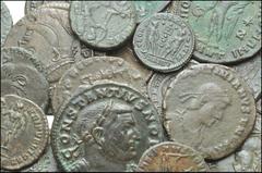 ROMAN. Imperial. Æ from Tacitus to Gratian. Includes: Various types, mints, and denominations. Tacitus // Maximinianus (5) // Maximinus II (2) // Constantius I (2) // Licinius I // Licinius II // Cons