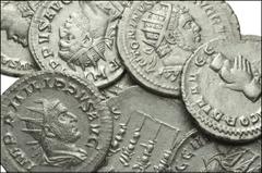 ROMAN. Imperial. AR from Caracalla to Herennius Etruscus. Includes: all antoniniani. Caracalla // Elagabalus // Philip I (4) // Philip II // Gallienus // Herennius Etruscus. VF or better. LOT SOLD AS 