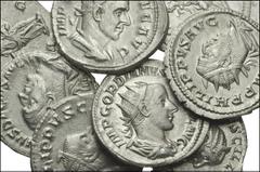 ROMAN. Imperial. AR from Gordian III to Herennia Etruscilla. Includes: all antoniniani. Gordian III // Philip I (2) // Philip II // Otacilla // Herennia Etruscilla // Trajan Decius (4). All different 
