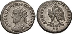 Roman Provincial SELEUCIS and PIERIA, Antioch. Philip I. AD 244-249. AR Tetradrachm (25mm, 11.86 g, 6h). Struck AD 247. AVTOK K M IOYΛI ΦIΛIΠΠOY CЄB, radiate, draped, and cuirassed bust left / ΔHMAPX 