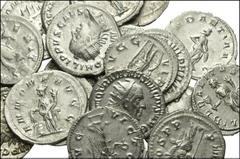 ROMAN. Imperial. AR from Gordian III to Salonina. Includes: various rulers and types, with Gordian III, Philip I, and Trajan Decius particularly well-represented. Near VF-Near EF. LOT SOLD AS IS, NO R