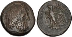 Ptolemaic Coins from the Ken Bressett Collection PTOLEMAIC KINGS of EGYPT. Ptolemy I Soter. 305/4-282 BC. Æ Diobol (28mm, 14.25 g, 12h). Alexandreia mint. Series 2D, circa 294-282 BC. Laureate head of