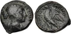 Ptolemaic Coins from the Ken Bressett Collection PTOLEMAIC KINGS of EGYPT. Berenike II, wife of Ptolemy III. Circa 244/3-221 BC. Æ Dichalkon (17mm, 3.71 g, 1h). Heraclea by the Sea or Seleucia in Pier