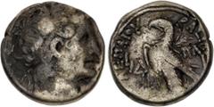 Ptolemaic Coins from the Ken Bressett Collection PTOLEMAIC KINGS of EGYPT. Ptolemy XII Neos Dionysos (Auletes). 80-58 BC. AR Tetradrachm (26mm, 13.55 g, 12h). Alexandreia mint. Dated RY 14 (68/7 BC). 