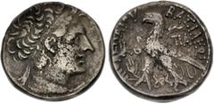 Ptolemaic Coins from the Ken Bressett Collection PTOLEMAIC KINGS of EGYPT. Ptolemy XII Neos Dionysos (Auletes). Restored, 55-51 BC. AR Tetradrachm (25mm, 13.21 g, 11h). Alexandreia mint. Dated RY 29 (