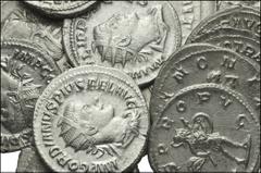 ROMAN. Imperial. AR from Gordian III to Volusian. Includes: all antoniniani. Gordian III // Philip I (5) // Philip II (7) // Trajan Decius (4) // Trebonianus Gallus (2) // Volusian (2). Average VF. LO