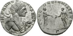 Aurelian. AD 270-275. Antoninianus (3.46 g, 11h). Moneta Comitatensis (Byzantium) mint, 3rd officina. 2nd emission, early-mid AD 272. IMP AVRELIANVS AVG, radiate and draped heroic style bust right, ho