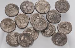 Large Lots ROMAN. Provincial. Lot of fifteen (15) Alexandrian BI Tetradrachms. Includes: various emperors and reverse types. Near Fine to Near VF. LOT SOLD AS IS, NO RETURNS. Fifteen (15) coins in lot