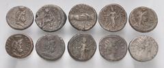 Large Lots ROMAN. Provincial. Lot of thirteen (13) Alexandrian BI Tetradrachms. Includes: various rulers. Near VF to VF. LOT SOLD AS IS, NO RETURNS. Thirteen (13) coins in lot.