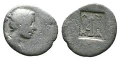 Greek (Silver, 0.69g 13mm) Lycia. Lycian League. Masikytes (BC 48-23) 1/4 Drachm