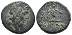 Greek Coins Greek bronze coin, Weight 8.37 gr - Diameter 19 mm PAPHLAGONIA. Sinope. Ae….Struck under Mithradates VI Eupator…..Eagle, with head right and wings spread, standing left on thunderbolt
