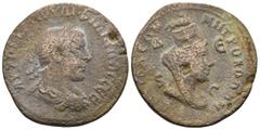 Provincial Philippus I. Arabs. (244-249 AD). Æ Bronze. Seleucis and Pieria. Antioch. Obv: laureate bust of Philippus I. Arabs right. Rev: bust of Tyche right. Weight 12.44 gr - Diameter 30 mm