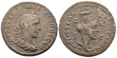 Provincial Philippus I. Arabs. (244-249 AD). Æ Bronze. Seleucis and Pieria. Antioch. Obv: laureate bust of Philippus I. Arabs right. Rev: bust of Tyche right. Weight 16.32 gr - Diameter 30 mm