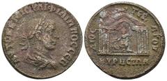 Provincial Philippus I. Arabs. (244-249 AD). Æ Bronze. Seleucis and Pieria. Antioch. Obv: laureate bust of Philippus I. Arabs right. Rev: temple. Weight 13.51 gr - Diameter 29 mm