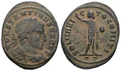 Roman Imperial Constantinus I AE Nummus, Sol reverse Constantinus I 'the Great' (306-337 AD). AE Nummus. . Artificial sandpatina.Weight 3,75 gr - Diameter 23 mm