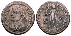 Roman Imperial Constantinus I AE Nummus, Sol reverse Constantinus I 'the Great' (306-337 AD). AE Nummus. Weight 3,24 gr - Diameter 17 mm