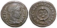 Roman Imperial Constantinus I AE Nummus,Constantinus I 'the Great' (306-337 AD). AE Nummus. Weight 3,07 gr - Diameter 18 mm
