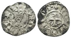 Medieval Levon V, AR, 1 Denier, 1374-1375 AD. Weight 0,58 gr - Diameter 13 mm