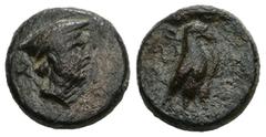 Greek LYCIA. Termessos. 1st century BC. AE. Weight 1,78 gr - Diameter 10 mm.