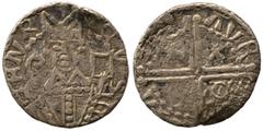 Medieval Medieval. Denar (silver, 0.50 g, 11 mm). Very fine.