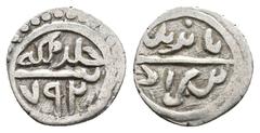 MEDIEVAL & ISLAMIC & WORLD Ottoman Empire. BAYAZID I., 1389-1402 AD /791-804 AH. AR Akçe. 1.19g 12.6mm