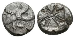 Greek LYCIA. Phoinike. Circa 500-480 BC. 1/3 Stater. Apparantly Unpublished. 2.98 Gr. 13 mm.