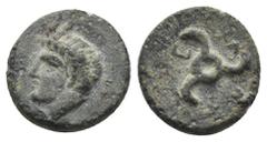 GREEK DYNASTS OF LYCIA. Perikles (Circa 380-360 BC). Ae. . Condition: Very Fine. Weight: 2.08 g. Diameter: 12.9 mm