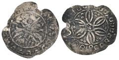 MEDIEVAL&ISLAMIC AUSTRIA. Formbach-Pütten (County). Ekbert II-Ekbert III. Early 12th century-1158. AR Pfennig. Neunkirchen mint. Obv: Figure on horseback right, holding banner; horseshoes in margins. 
