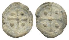 Lead Seals PB Crusader lead token (12th-13th centuries). Obv: Cross with a pellet in each of the four quarters. Rev: Cross with a pellet in each of the four quarters. These tokens resemble official ty