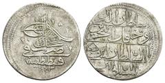 ISLAMIC OTTOMAN EMPIRE. Mahmud I 1143-1168. Dated 1143, 10 Para. Qustantiniya. 5.11g 24.8m