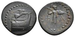 GREEK LYCIA. Phaselis. (Circa 190-167 BC). Ae. 3.48 g. 19.30 mm.