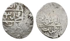 ISLAMIC & MEDIEVAL & WORLD Islamic. Ottoman Empire. MEHMED I, 1413-1421 AD/ 816-824 AH. AR, Akce. Amasya. 0.93 g. 16.20 mm.
